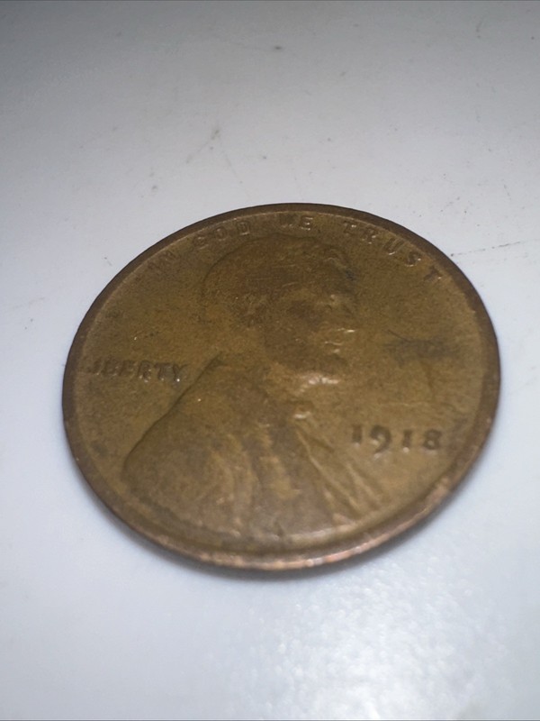 1918 Lincoln Cent 1c BN (Lot35)