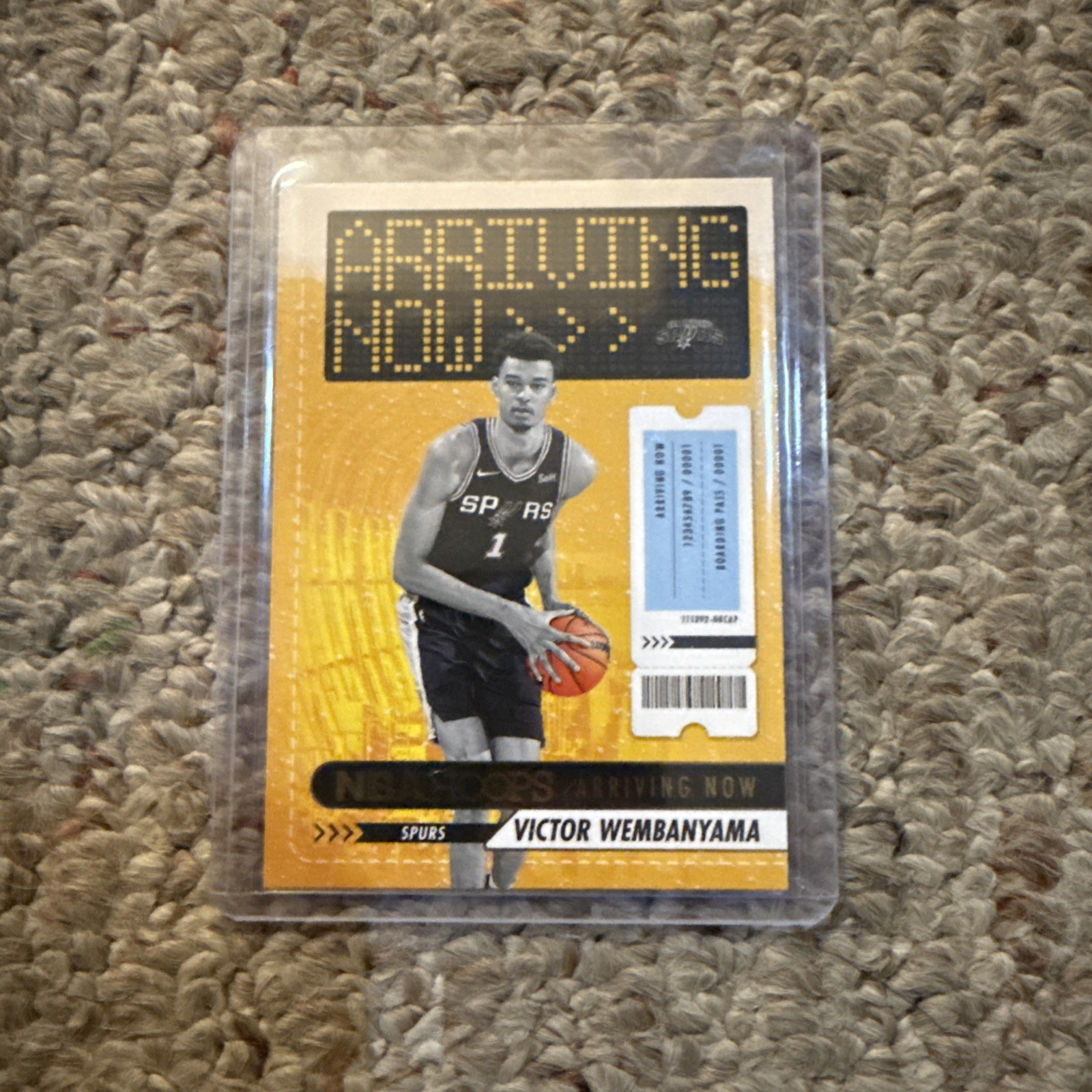 2023-24 Panini NBA Hoops - Arriving Now Victor Wembanyama #26 Winter (RC)