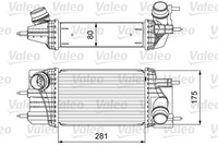 1X Valeo 818666 LadeluftküHler FüR Nissan
