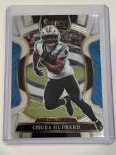 Chubba Hubbard - 2025 Panini Select - #43 - Concourse - Carolina Panthers
