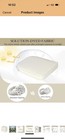 Set of 2 Outdoor Chair Cushions 20x19 Inch, Fade & Water Resistant with Straps — photo 1
