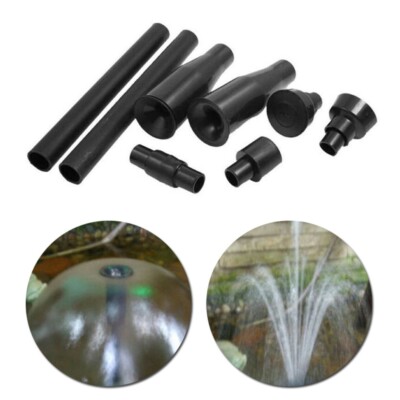Ersatzteil Springbrunnendüsen Aufsatz Set Springbrunnen Pumpe Teich 8 Stück
