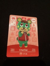 CHARLISE ANIMAL CROSSING AMIIBO SERIES 2 CARD #186 TRACKED AU POST geniuine