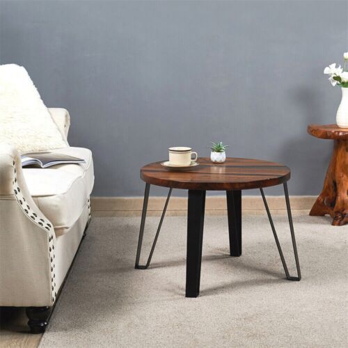 Resin Round Side Table Epoxy End Table Coffee Table Mid Century Modern Decor - Picture 29 of 45
