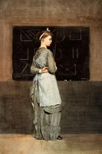 stunning oil painting  handpainted on canvas-Blackboard