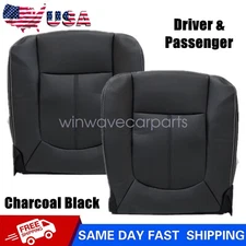 Driver &Passenger Bottom Perforated Seat Cover For 2011-2016 Ford F250 F350 F450
