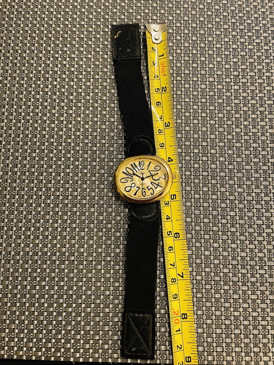 Collezio Quartz Watch Large Dial And Numbers, Elastic Band  display picture 3