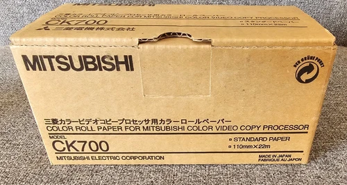 MITSUBISHI CK700 COLOUR VIDEO PRINTING PRINTER PAPER GENUINE OEM