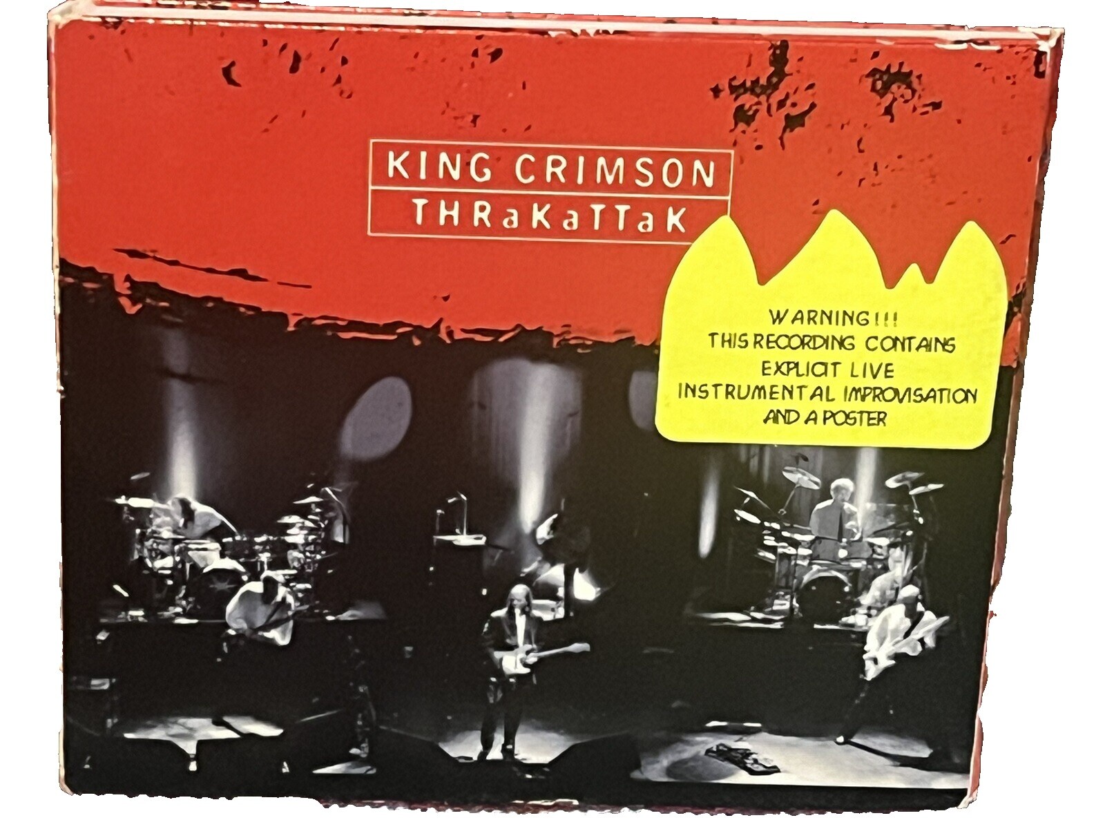 KING CRIMSON 1973年ライブポスター KING CRIMSON The Great Deceiver: Live 1973 - 1974 reviews