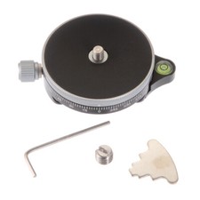 Panoramic 360   Panning Head 3/8' Screw Ballhead for Tripod DSLR Wrench Screw