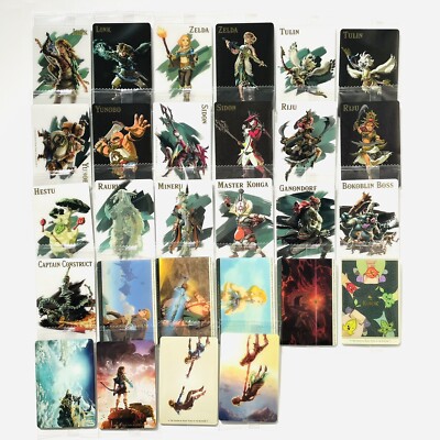 The Legend of Zelda Tears of the Kingdom Wafer Card Complete All