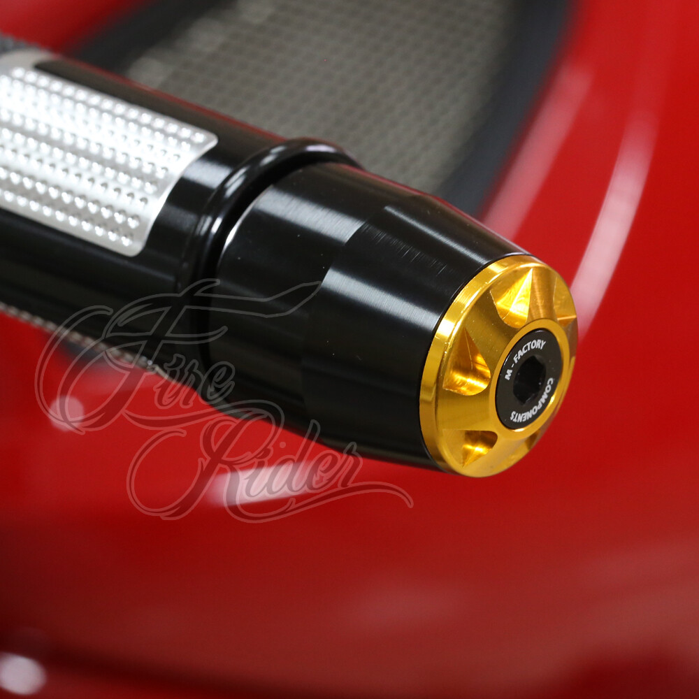 CNC BEJ Gold End Cap Black Bar Ends For Yamaha YZF R3 1518 17 16 eBay