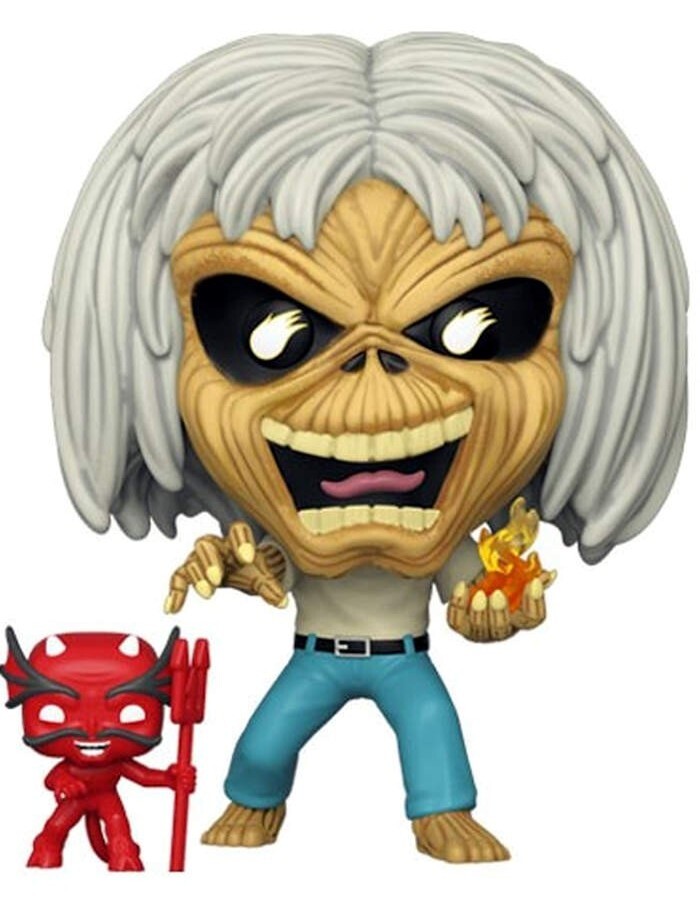 FUNKO POP ROCKS IRON MAIDEN EDDIE NUMBER OF THE BEAST 145 VINYL FIGURE NEW!