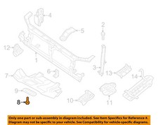 NISSAN OEM Splash Shield-Splash Shield Bolt 081466162H