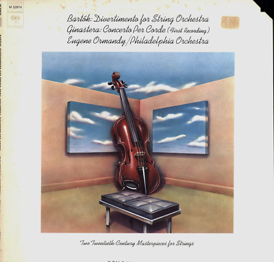 LP BARTOK DIVERTMIMENTO FOR STRING ORCHESTRA ORMANDY