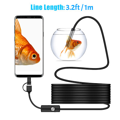 3 in 1 Endoscope HD Borescope Inspection Camera Tube for Android Mobile Phone