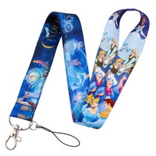 Cinderella Cartoon Movie Princess Movie Characters ID Badge Holder Lanyard