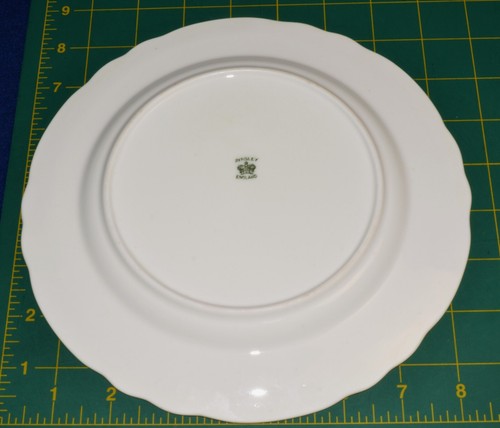 1909-1925 AYNSLEY Fine China Gold Black GREEK KEY Pattern#15400 8 1/2"d Plate - Picture 3 of 4