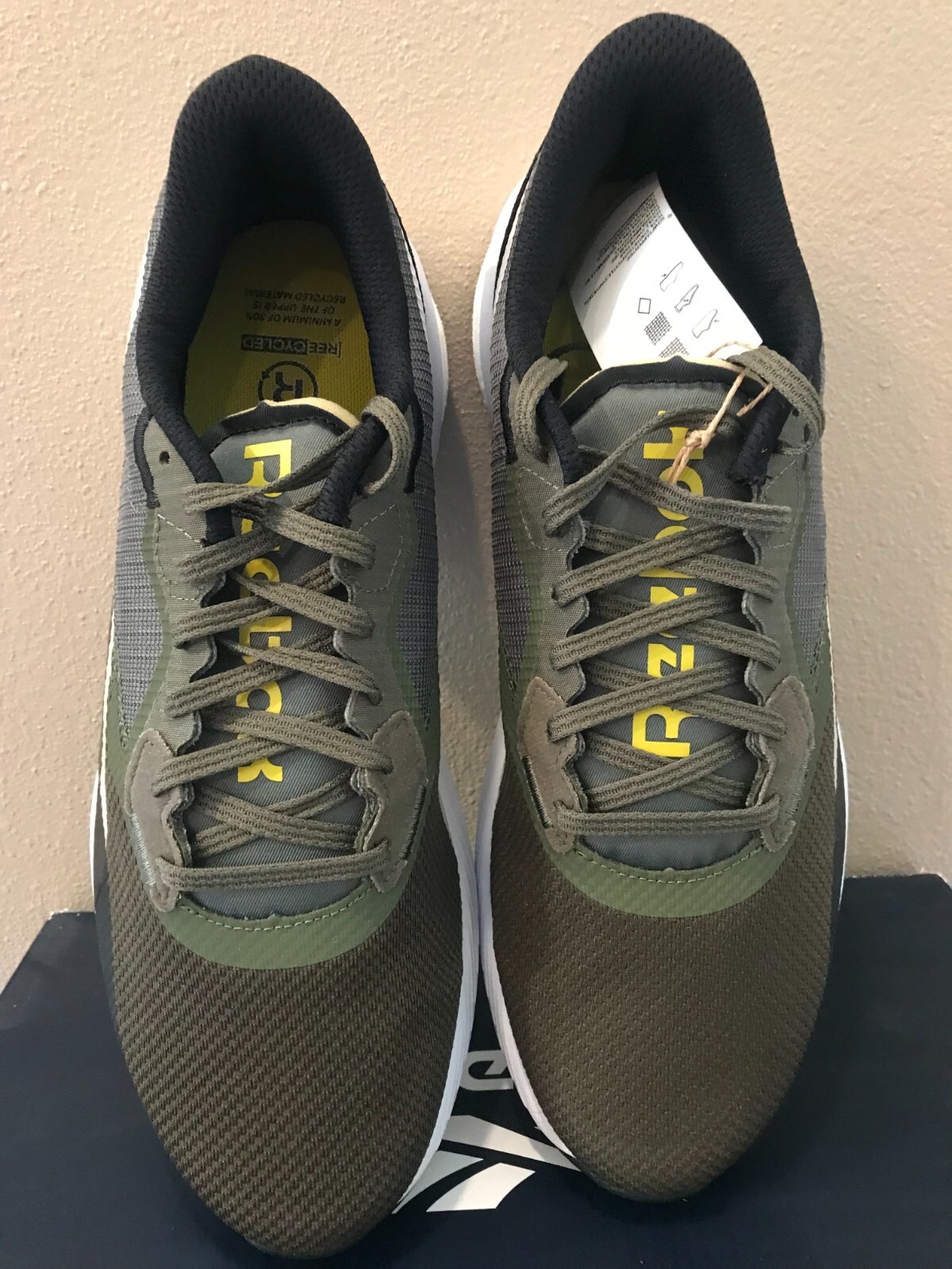 NIB Reebok Men's FLOATRIDE ENERGY DAILY Running Shoes Army Green GX0257