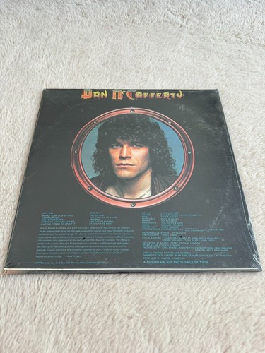 DAN McCAFFERTY 1st Solo Album LP Self Titled US 1975 SEALED No Barcode NAZARETH - Picture 2 of 5