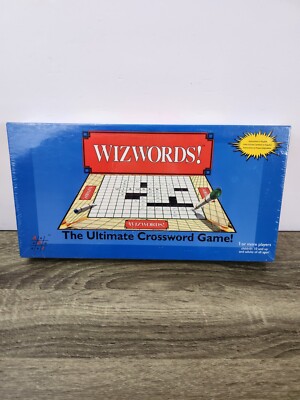 Wizwords! The Ultimate Crossword Game by Alexander Game Industries 1995 NEW