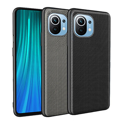 For Xiaomi11 Phone Carbon Fiber Phone Case Protect Shell Sleeve Anti-drop Cover
