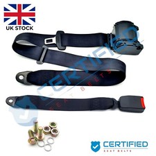 Campervan Rock And Roll Bed Seat Belt E Rated 3.5m Length 44cm Webbed Buckle UK