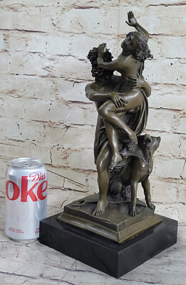 Vintage bronze statue“The Rape of the Sabine Woman” after Johannes