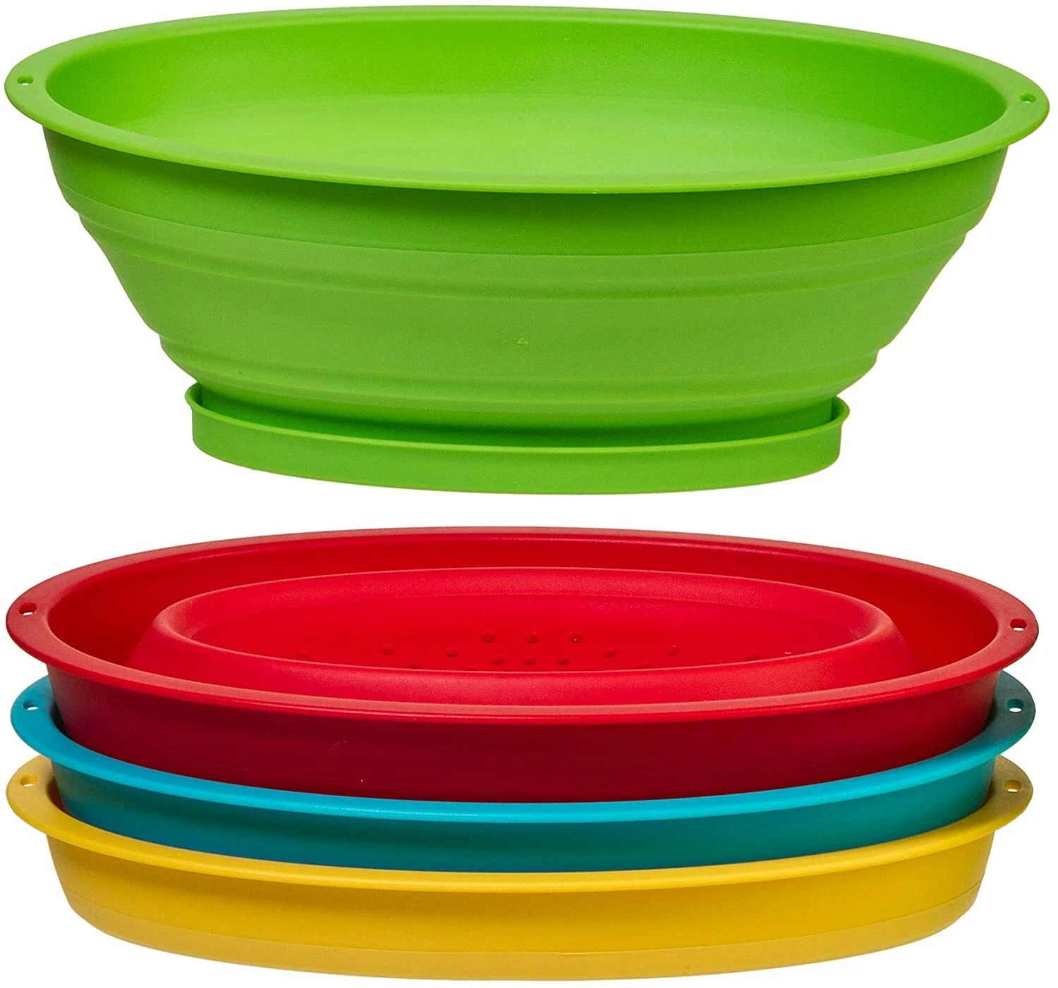 PROGRESS INT - Collapsible Mini Colander - Multi-Colored - 4 Pack
Opens in a new window or tab