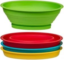 PROGRESS INT - Collapsible Mini Colander - Multi-Colored - 4 Pack