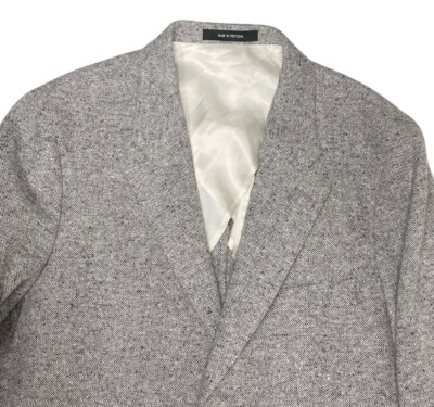 Todd Snyder Italian Donegal Sport Coat in Light Grey 42L