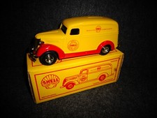 1938 CHEVROLET PANEL VAN TRUCK SHELL GAS ERTL 1:25 DIECAST 1993 Mint In Box