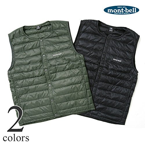 Montbell] Inner Down Superior Down Round Neck Vest Men's #1101505