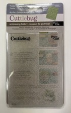 Cuttlebug Embossing Folders Textile 37-1153 Decorative Card Making Paper Crafts