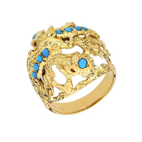 18K Antique Yellow Gold Diamond Ring Sz 7.25 | eBay