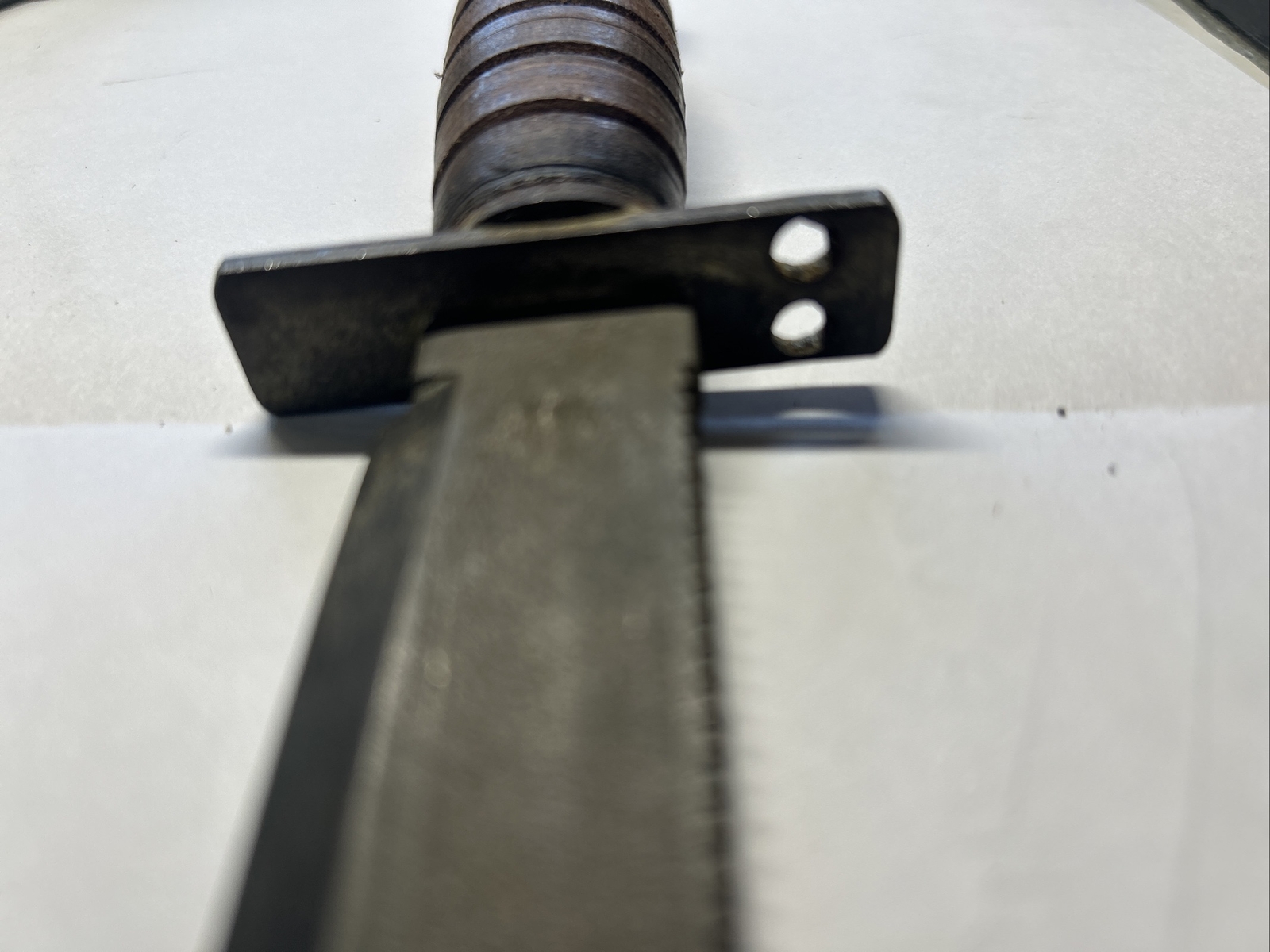 Vintage Camillus Fixed Blade Knife Model 31985 Needs Cleaned Free