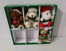 Hugfun 4 Piece Set Plush Christmas Ornament Collection