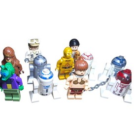 Lego Starwars Minifigures Lot Of 13 Princess Leia Slave Outfit 75020 C 3PO R2 D2