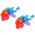  Set of 3 Whirligigs Pinwheels Wind Rotating Windmill Bicyce Windwill Decorative