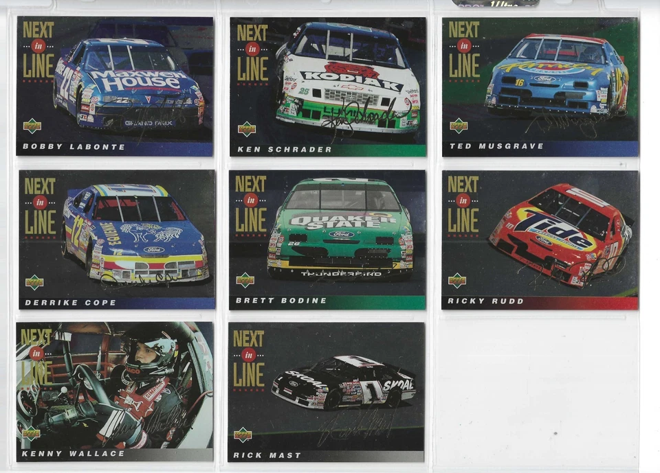 *1995 Upper Deck Series 1 GOLD SIGNATURE #101 Robert Pressley/Car-ONE CARD ONLY* - Image 4 of 4