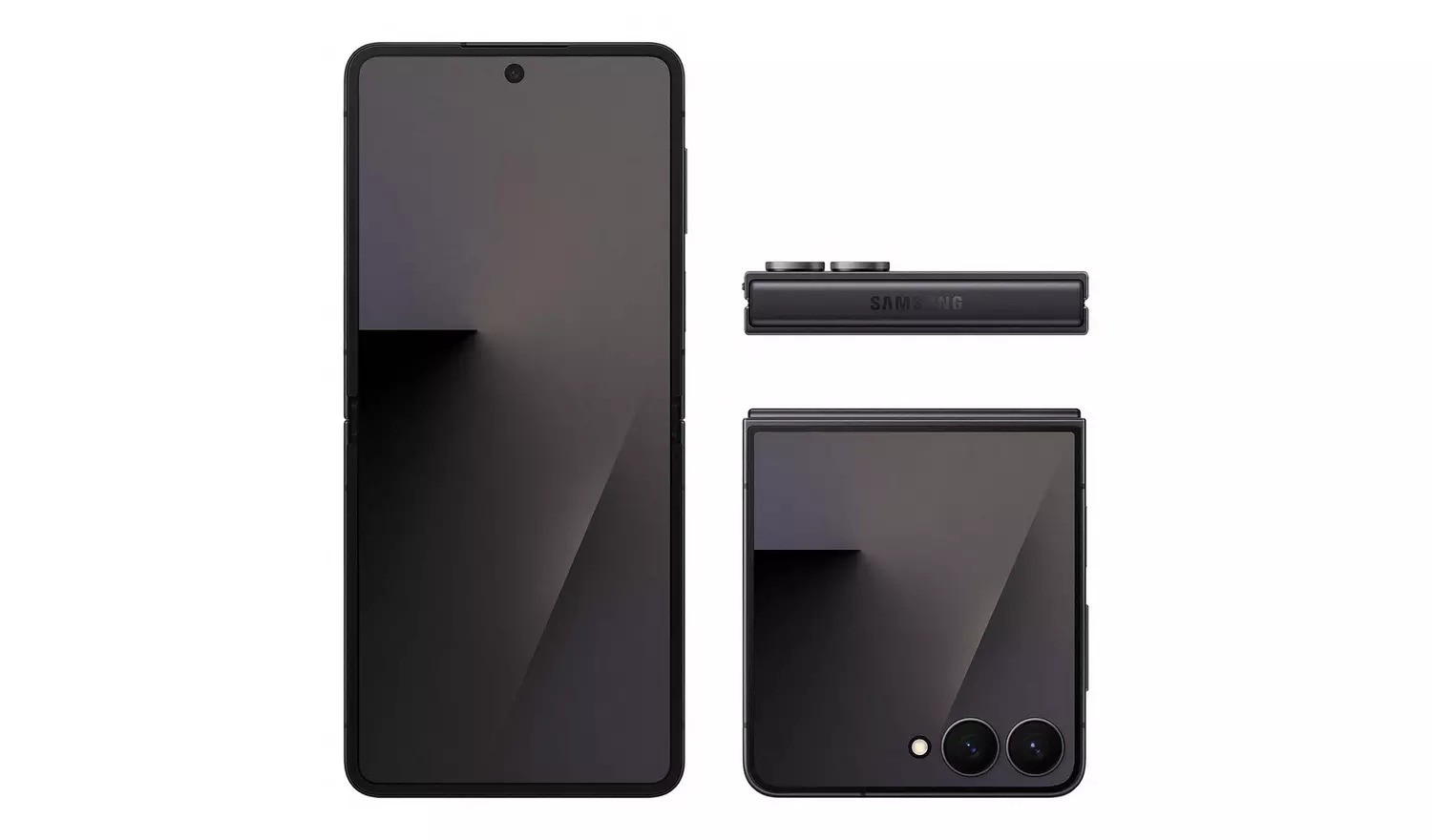 Samsung Galaxy Z Flip7 SIM-Free Unlocked 5G 12GB 256GB AI Smartphone - Black A