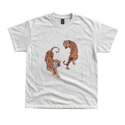 yin yang tiger Tee