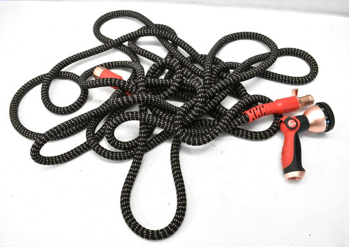 Pocket Hose Copper Bullet 50' 2.0 Expandable Garden Hose Outdoor w Trigger