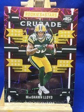 2024 Rookies & Stars Crusade Red Longevity Laser Prizm Marshawn Lloyd RC MINT 