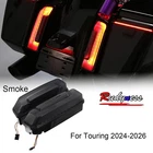 Saddlebag Side Tail Light Signal Smoke Kits For Harley Touring FLTRHSE 23 24 25