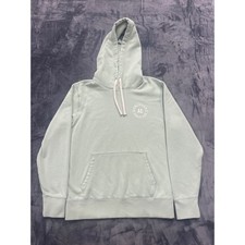 American Eagle Hoodie Mens Medium Mint Green Super Soft AE Graphic Pullover