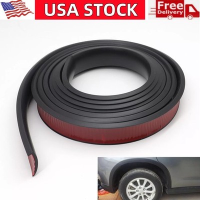 US Car Wheel Eyebrow Arch Extension Protector Fender Flares Moulding Trim Strip