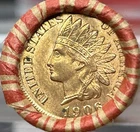 Unsearched Old Wheat Penny Roll Vintage Cents- Hi Grade BU 1906 Indian Head Cent