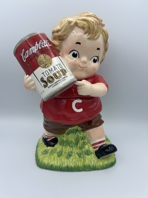 2005 Campbell's Kid 12 1/2'' Cookie Jar with Tomato Soup Can