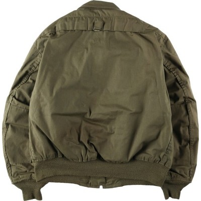 Vintage 90'S US Military CVC Nomex Tanker Jacket Made in USA Large